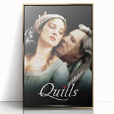 Classic 2000s Film Art – Quills Vintage Movie Poster Wall Art