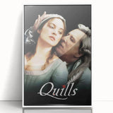Classic 2000s Film Art – Quills Vintage Movie Poster Wall Art
