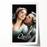 Classic 2000s Film Art – Quills Vintage Movie Poster Wall Art