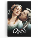 Classic 2000s Film Art – Quills Vintage Movie Poster Wall Art