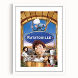 2000s Vintage Movie Posters – Ratatouille Retro Film Wall Art