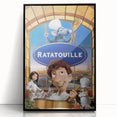 2000s Vintage Movie Posters – Ratatouille Retro Film Wall Art