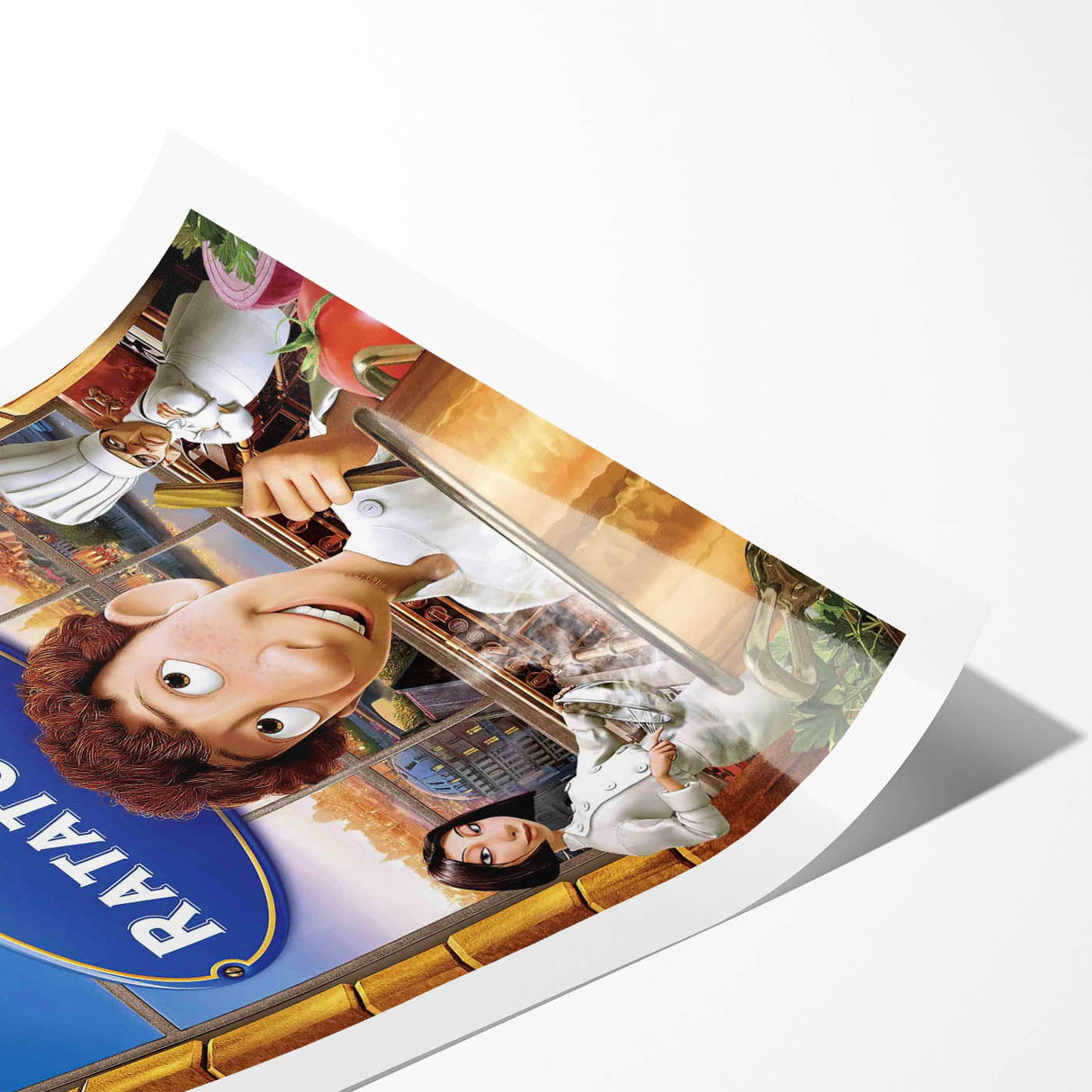 2000s Vintage Movie Posters – Ratatouille Retro Film Wall Art