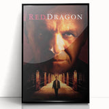 Retro 2000s Cinema Posters – Red Dragon Vintage Movie Art Print