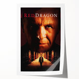 Retro 2000s Cinema Posters – Red Dragon Vintage Movie Art Print