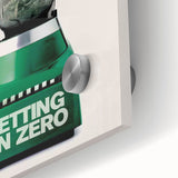 2010s Movie Poster Art - Betting on Zero Retro Vintage Film Print