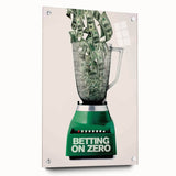 2010s Movie Poster Art - Betting on Zero Retro Vintage Film Print