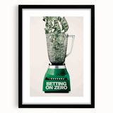 2010s Movie Poster Art - Betting on Zero Retro Vintage Film Print