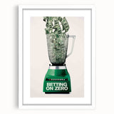 2010s Movie Poster Art - Betting on Zero Retro Vintage Film Print