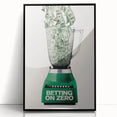 2010s Movie Poster Art - Betting on Zero Retro Vintage Film Print