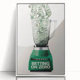2010s Movie Poster Art - Betting on Zero Retro Vintage Film Print