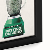 2010s Movie Poster Art - Betting on Zero Retro Vintage Film Print