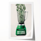 2010s Movie Poster Art - Betting on Zero Retro Vintage Film Print