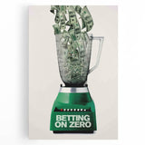 2010s Movie Poster Art - Betting on Zero Retro Vintage Film Print