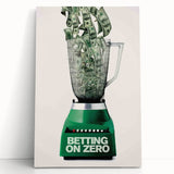 2010s Movie Poster Art - Betting on Zero Retro Vintage Film Print
