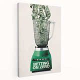 2010s Movie Poster Art - Betting on Zero Retro Vintage Film Print