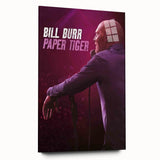 2010s Movie Poster Art - Bill Burr Paper Tiger Vintage Film Print
