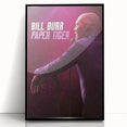 2010s Movie Poster Art - Bill Burr Paper Tiger Vintage Film Print