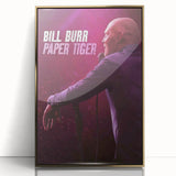 2010s Movie Poster Art - Bill Burr Paper Tiger Vintage Film Print