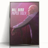 2010s Movie Poster Art - Bill Burr Paper Tiger Vintage Film Print