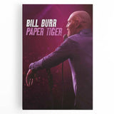 2010s Movie Poster Art - Bill Burr Paper Tiger Vintage Film Print
