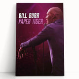 2010s Movie Poster Art - Bill Burr Paper Tiger Vintage Film Print