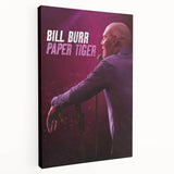 2010s Movie Poster Art - Bill Burr Paper Tiger Vintage Film Print
