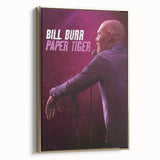 2010s Movie Poster Art - Bill Burr Paper Tiger Vintage Film Print