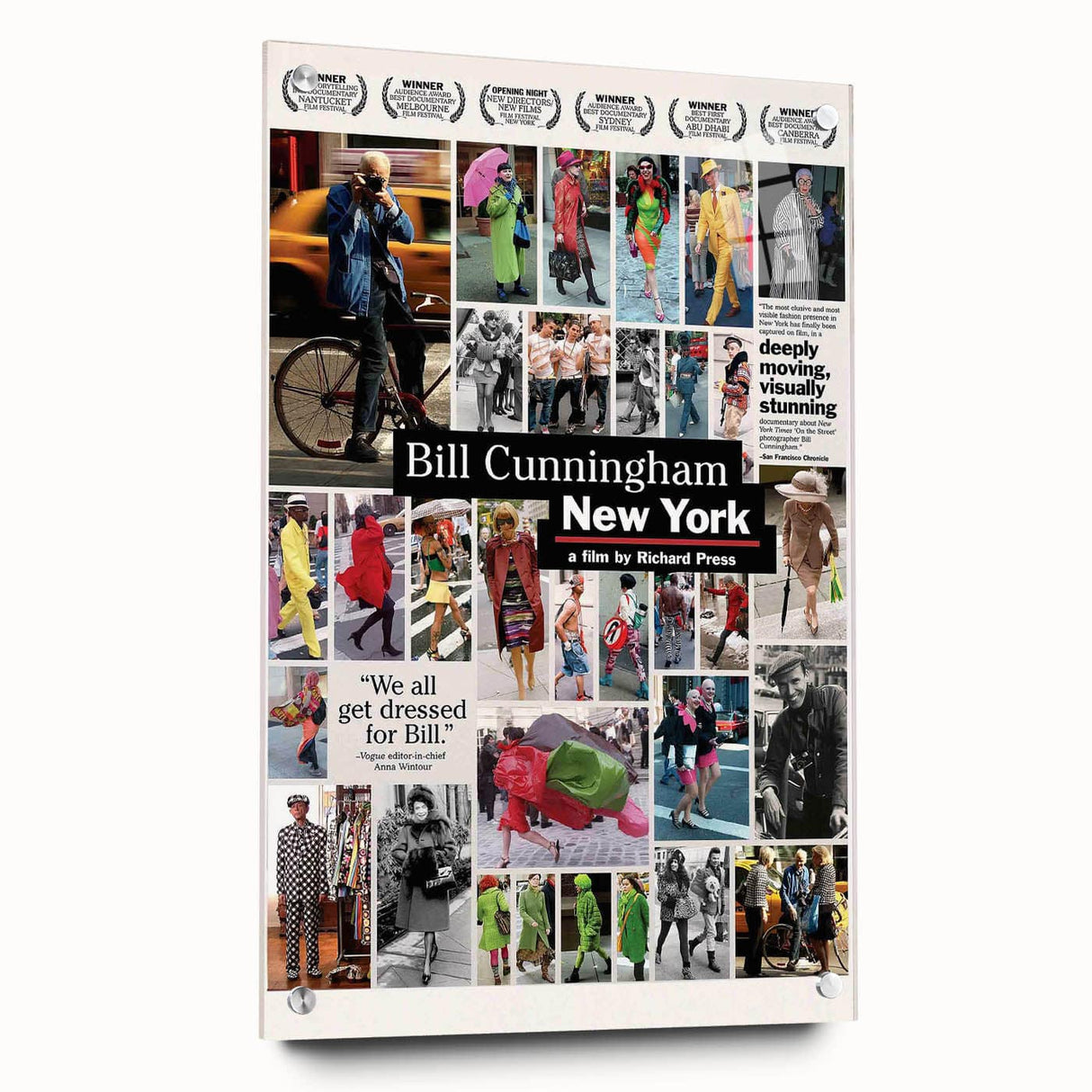 2010s Movie Poster Art - Bill Cunningham New York Vintage Film Print
