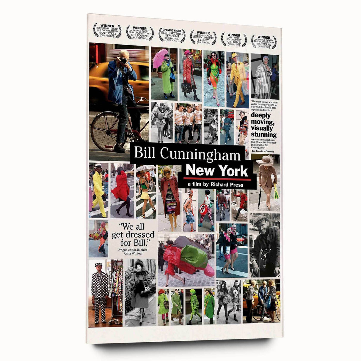 2010s Movie Poster Art - Bill Cunningham New York Vintage Film Print