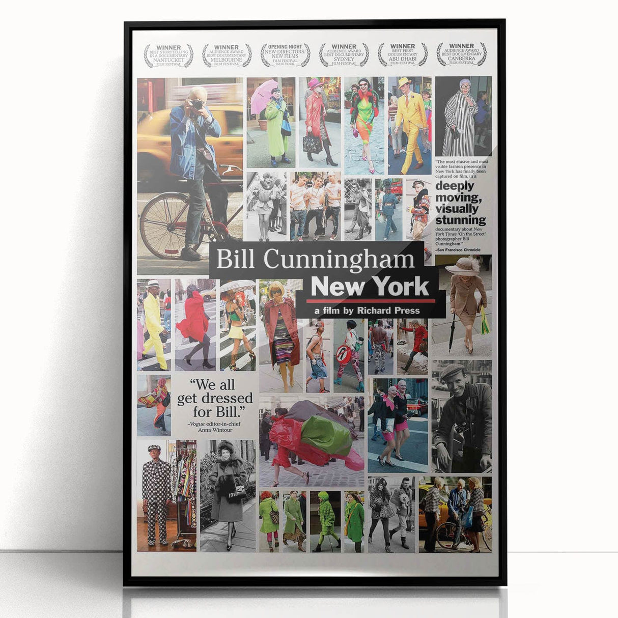 2010s Movie Poster Art - Bill Cunningham New York Vintage Film Print
