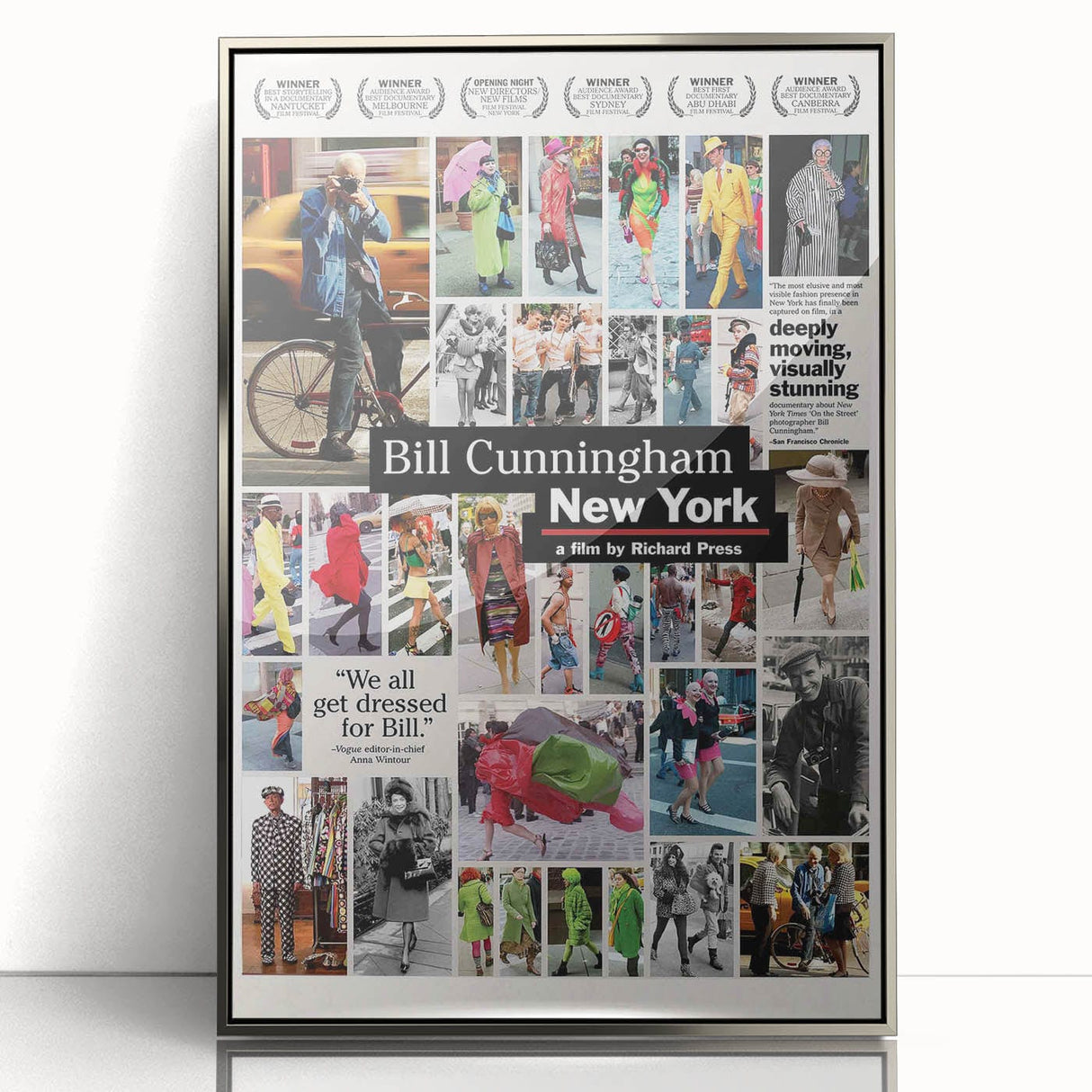 2010s Movie Poster Art - Bill Cunningham New York Vintage Film Print