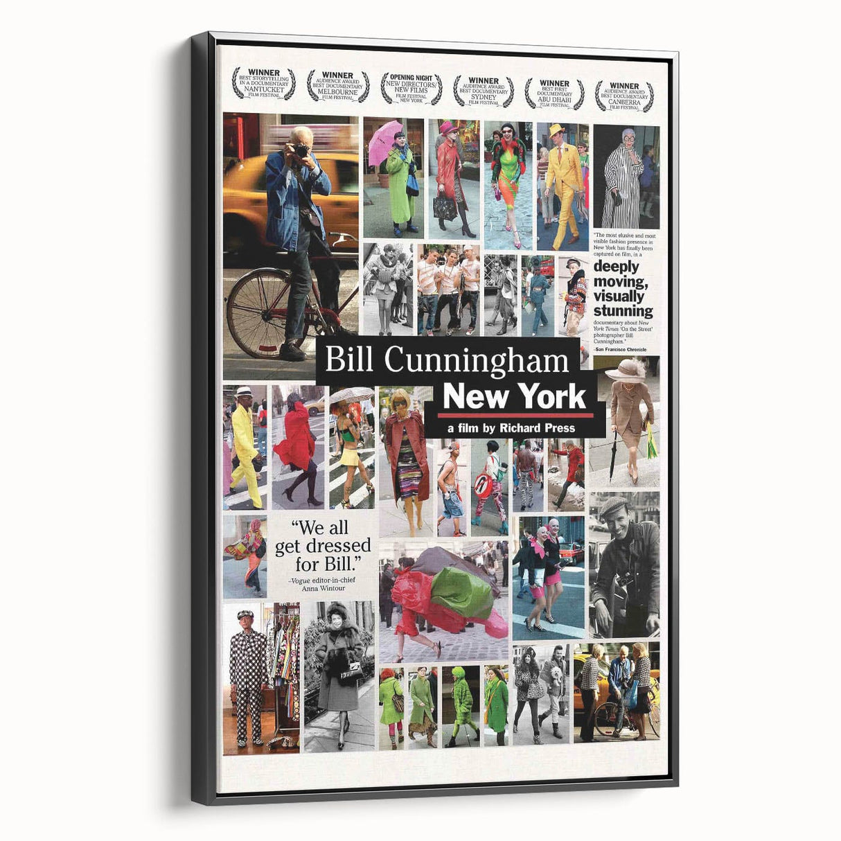 2010s Movie Poster Art - Bill Cunningham New York Vintage Film Print