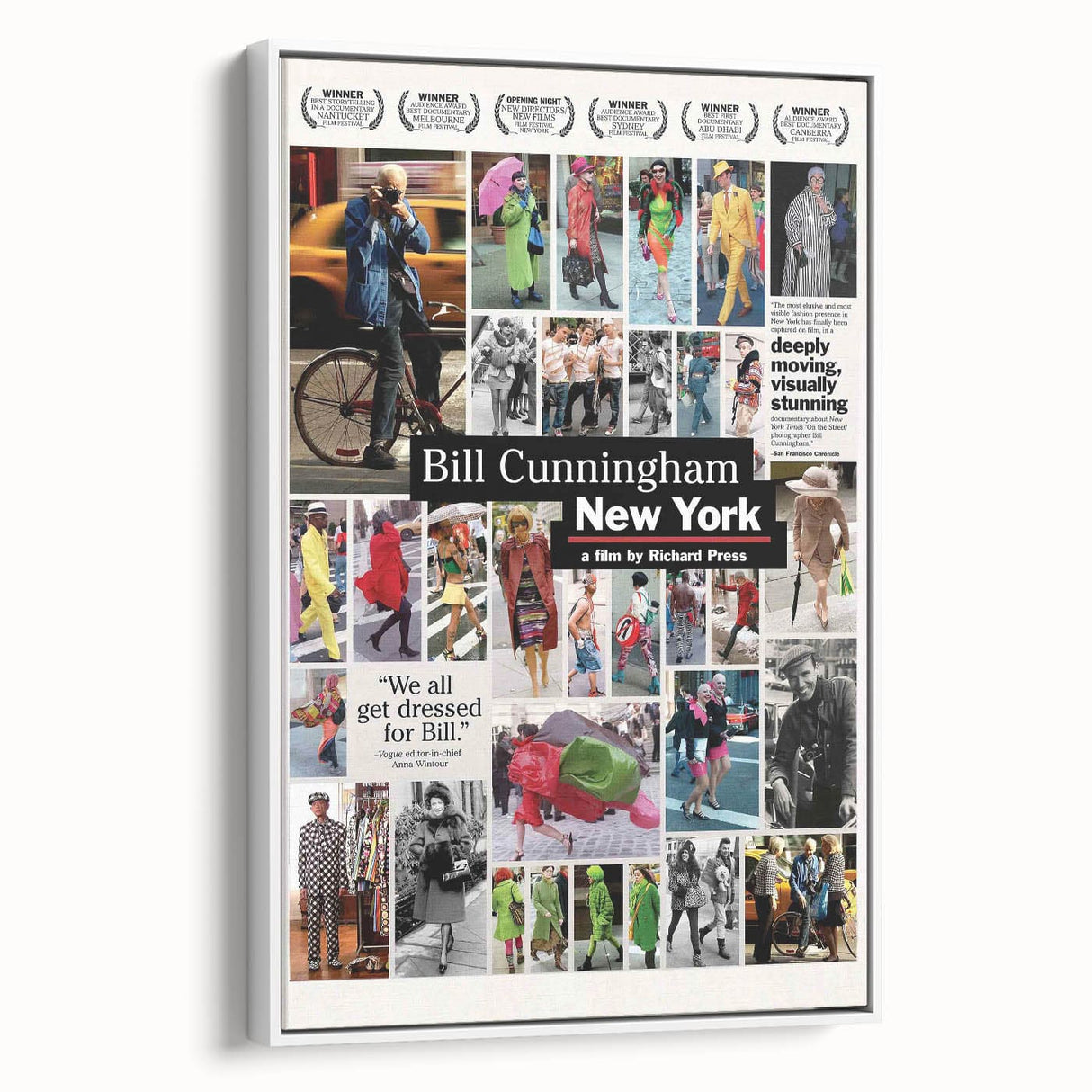 2010s Movie Poster Art - Bill Cunningham New York Vintage Film Print