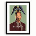 2010s Movie Poster Art - Birdman Retro Vintage Film Print