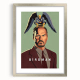 2010s Movie Poster Art - Birdman Retro Vintage Film Print