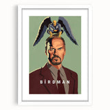 2010s Movie Poster Art - Birdman Retro Vintage Film Print