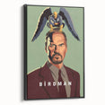 2010s Movie Poster Art - Birdman Retro Vintage Film Print