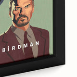 2010s Movie Poster Art - Birdman Retro Vintage Film Print