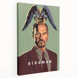 2010s Movie Poster Art - Birdman Retro Vintage Film Print