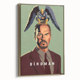 2010s Movie Poster Art - Birdman Retro Vintage Film Print