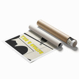 2010s Movie Poster Art – Vintage Batman & Bill Retro Cinema Print