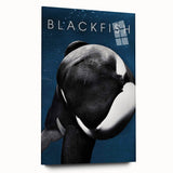 2010s Movie Poster Art - Blackfish Retro Vintage Film Print