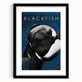 2010s Movie Poster Art - Blackfish Retro Vintage Film Print