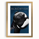 2010s Movie Poster Art - Blackfish Retro Vintage Film Print