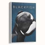 2010s Movie Poster Art - Blackfish Retro Vintage Film Print