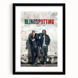 2010s Movie Poster Art - Blindspotting Retro Vintage Film Print