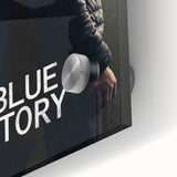 2010s Movie Poster Art - Blue Story Retro Vintage Film Print
