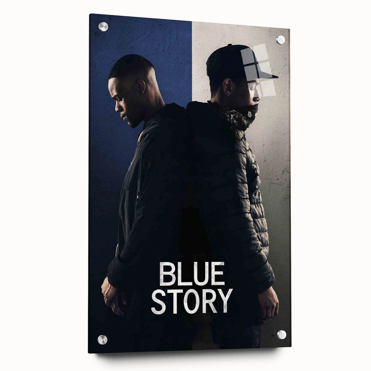2010s Movie Poster Art - Blue Story Retro Vintage Film Print