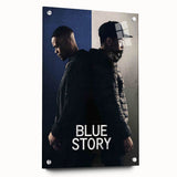 2010s Movie Poster Art - Blue Story Retro Vintage Film Print
